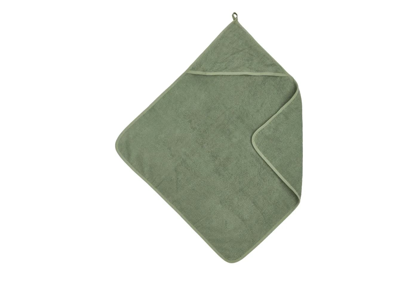 Meyco Baby Kapuzenhandtuch Forest Green Frottee