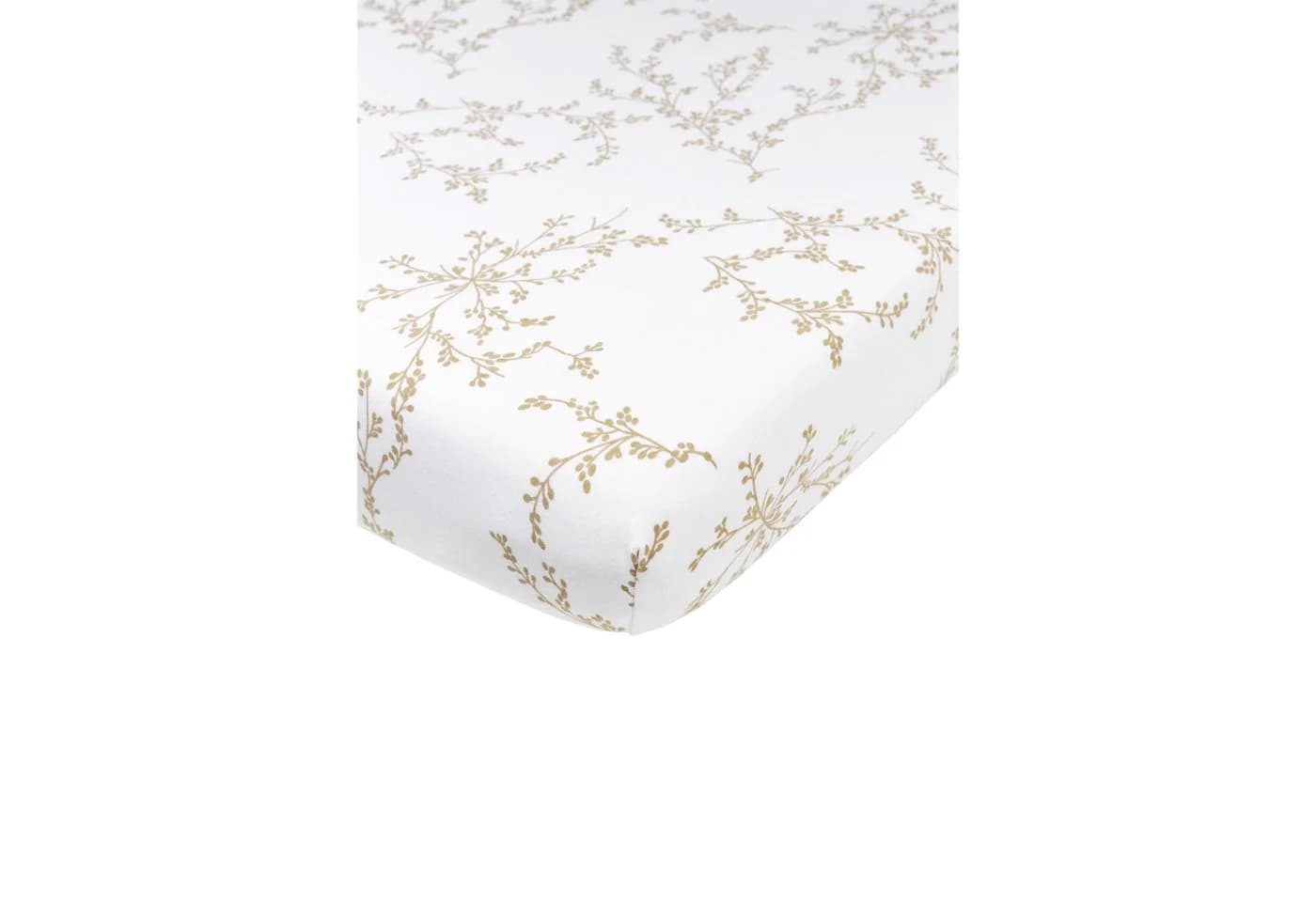 Meyco Baby Spannbettlaken Branches Sand Jersey Rundumgummi - Bild 2