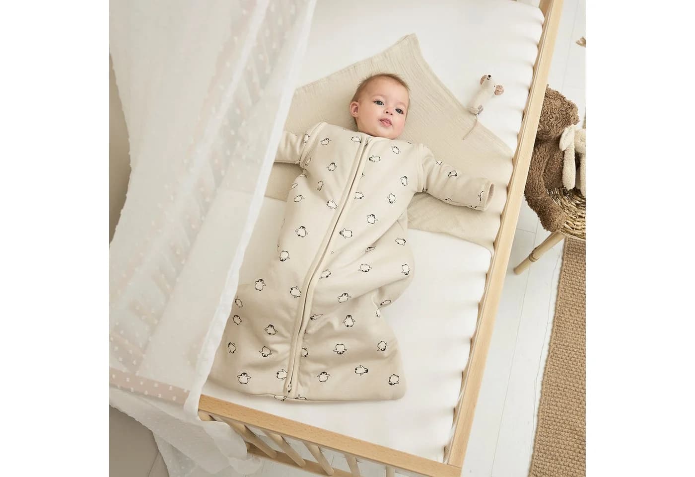 Meyco Baby Betthimmel Plume Offwhite 100% Polyester - Bild 5