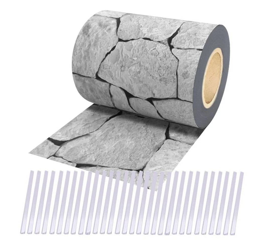 Plantiflex Sichtschutzfolie 35m blickdicht PVC Zaunfolie Grau - Bild 2