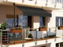 Swing&Harmonie LED Klemmmarkise Anthrazit mit Solarmodul Bild 2