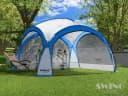 Swing&Harmonie® LED Event Pavillon DomeShelter 450cm Garten blau Bild 4