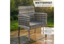 Swing&Harmonie Gartenlounge-Set 7-tlg. Polyrattan Braun Bild 5