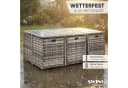 Swing&Harmonie Garten-Essgruppe Poly Rattan Schwarz Bild 5