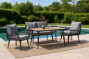 Swing&Harmonie Gartenlounge-Set Sienna 4-6 Plätze mit WPC-Tisch Bild 2