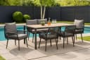 Swing&Harmonie Gartenlounge-Set Sienna 6-tlg. Grau/Braun WPC Bild 2
