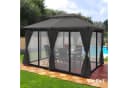 Swing&Harmonie Pavillon LED Minzo 3x4m Gartenpavillon mit Solar Bild 2