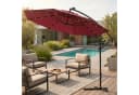 Swing&Harmonie Sonnenschirm mit LED & Solar 300/350cm Bild 2