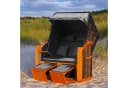 Swing&Harmonie Strandkorb XXL Anthrazit mit LED Beleuchtung und Solarmodul Bild 2