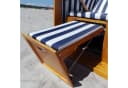 Swing&Harmonie Strandkorb XXL Anthrazit mit LED Beleuchtung und Solarmodul Bild 5