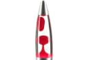 Licht-Erlebnisse Lavalampe TIMMY Retro Warmweiß Rot Transparent Bild 3