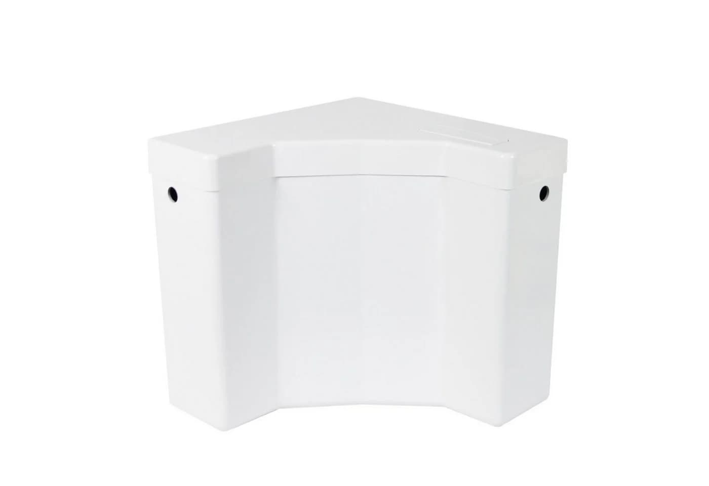 General Fittins WC Spülkasten Angolo 9 Ltr. Eckanschluss Start-Stop - Bild 4