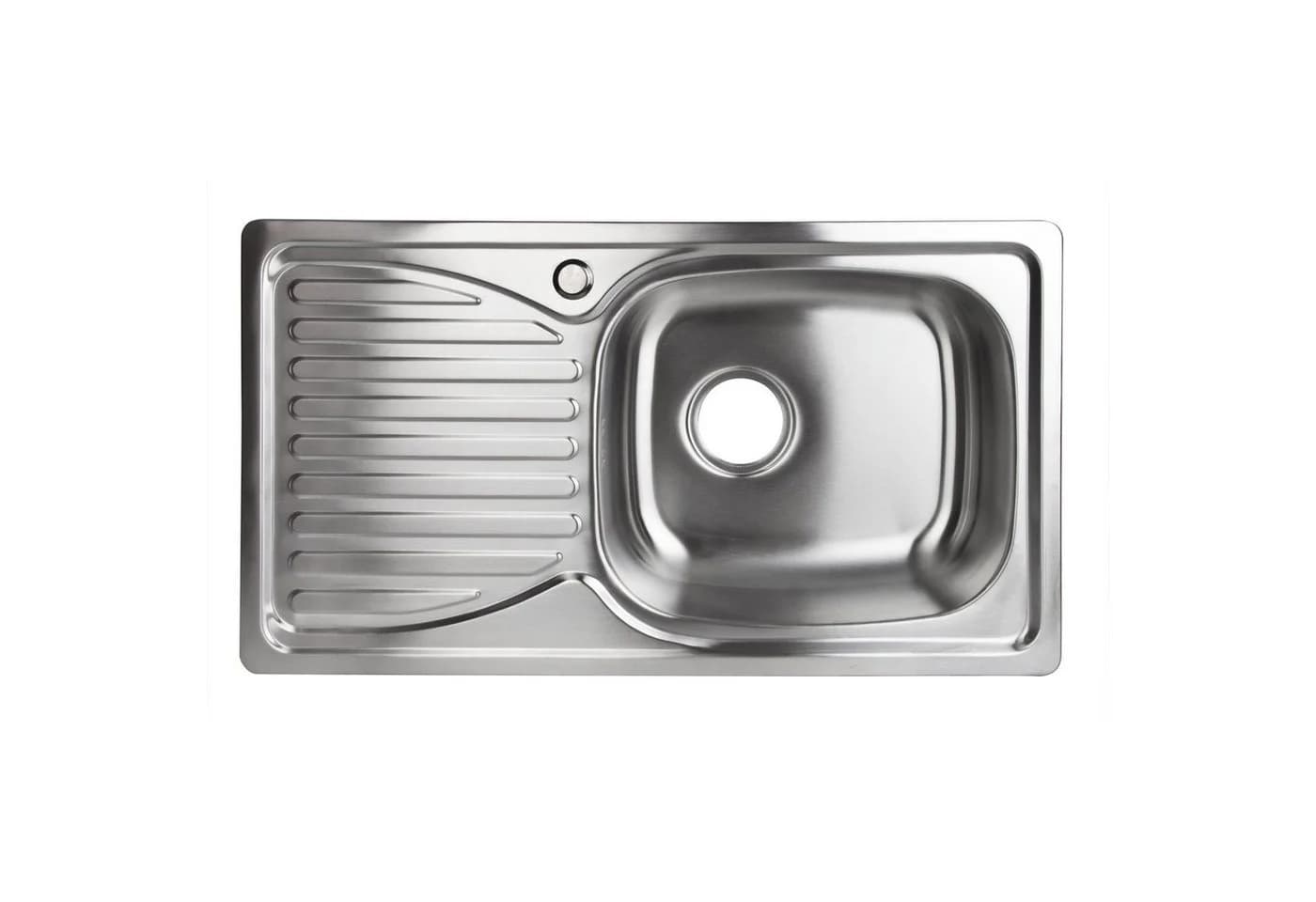 Stabilo Sanitär Edelstahlspüle Hemera R mit Abtropffläche links - Bild 2