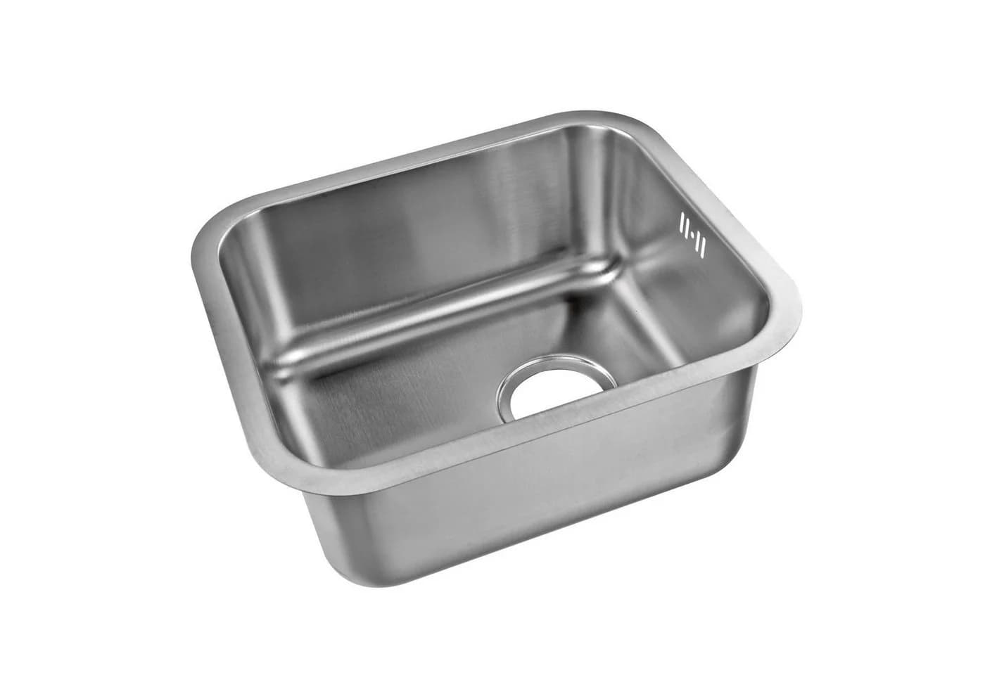 Stabilo Sanitär Einbauspüle Edelstahl Komplett-Set mit Siphon - Bild 2