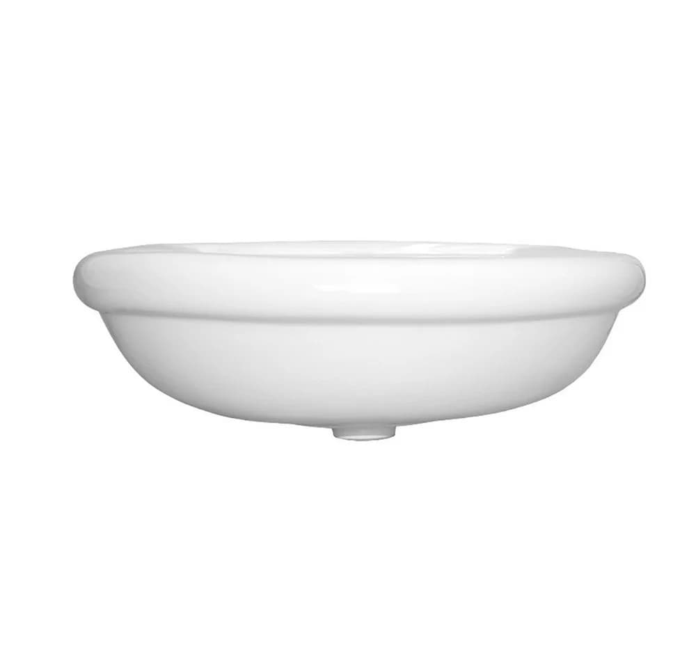 Stabilo Sanitär Hängewaschbecken Weiß Keramik mit Ablage - Bild 4