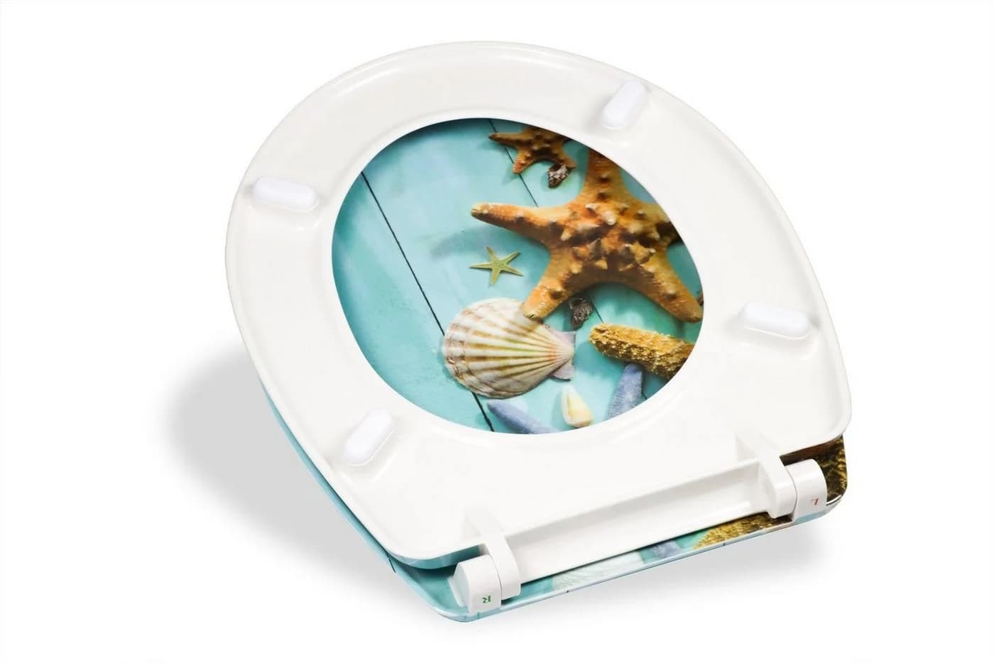 Stabilo Sanitär WC-Sitz Atlantic Blau mit Absenkautomatik - Bild 3
