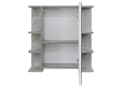 Stabilo Sanitär Spiegelschrank Julien Marmor-Optik Grau 1-Türig Bild 4
