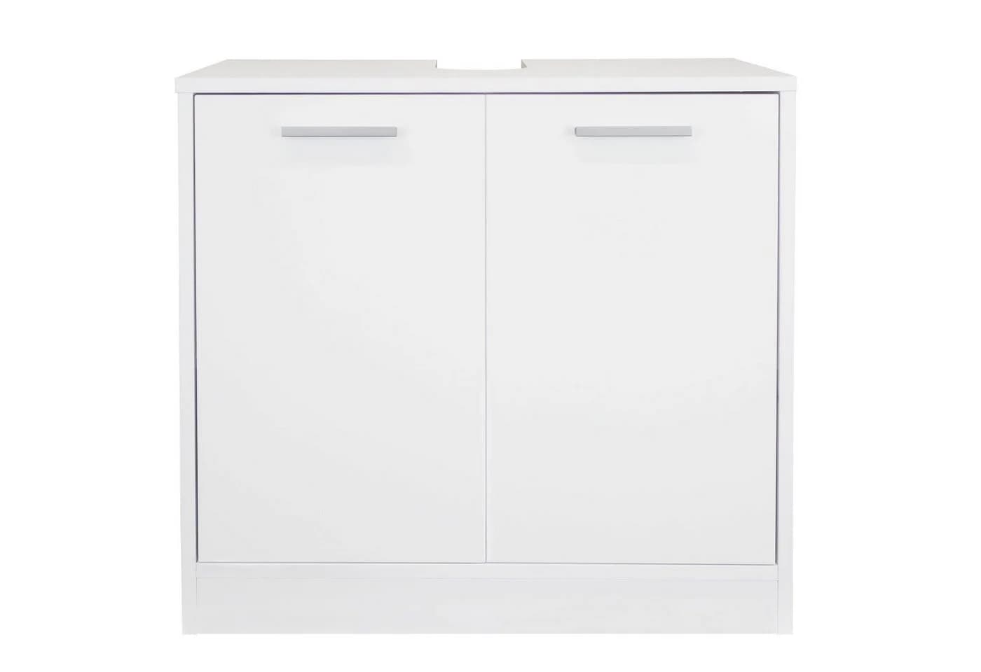 Stabilo Sanitär Waschbeckenunterschrank Weiß 60 cm