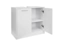 Stabilo Sanitär Waschbeckenunterschrank Weiß 60 cm Bild 3