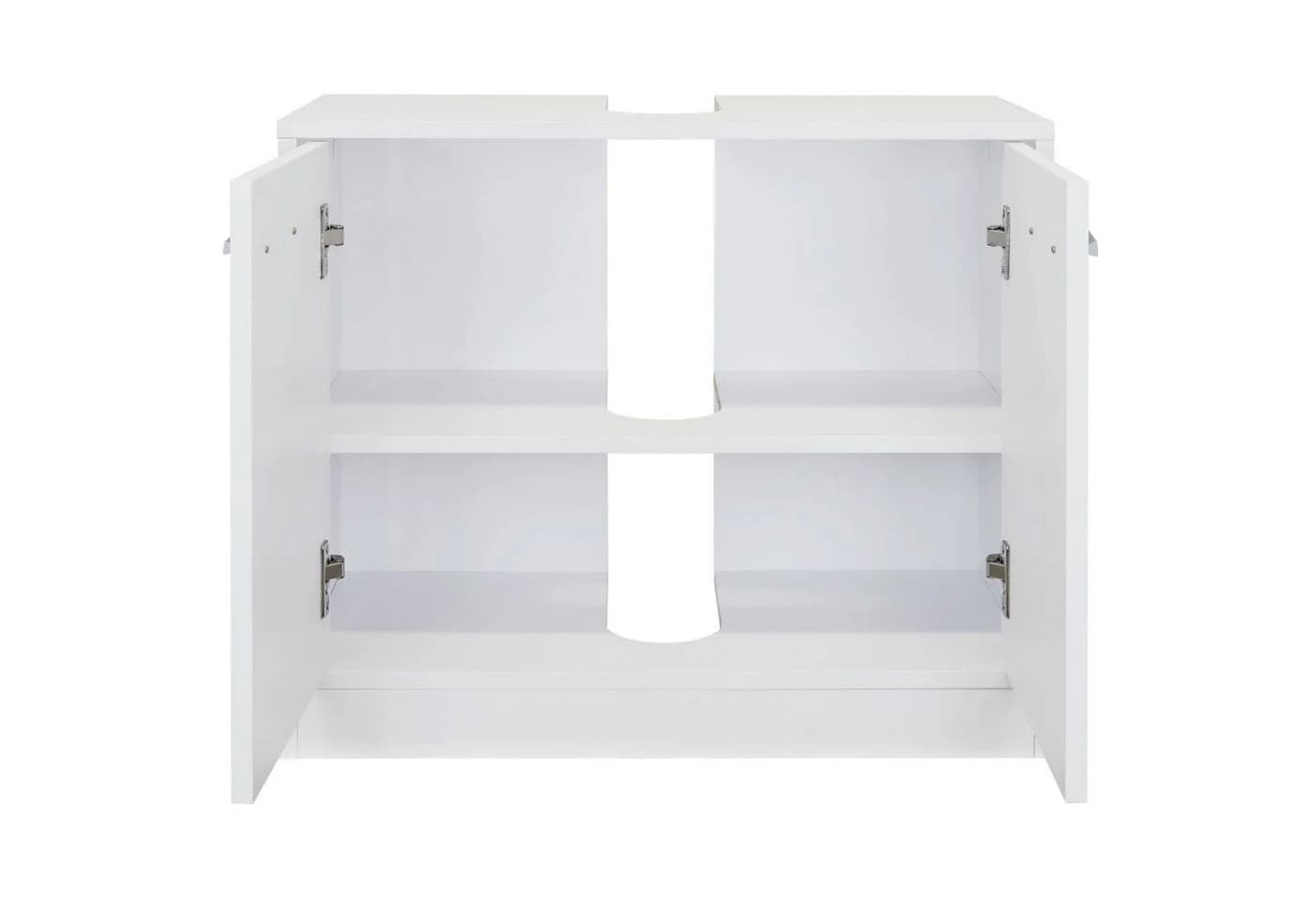 Stabilo Sanitär Waschbeckenunterschrank Weiß 60 cm - Bild 4