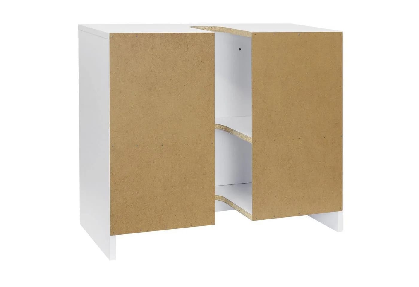 Stabilo Sanitär Waschbeckenunterschrank Weiß 60 cm - Bild 5
