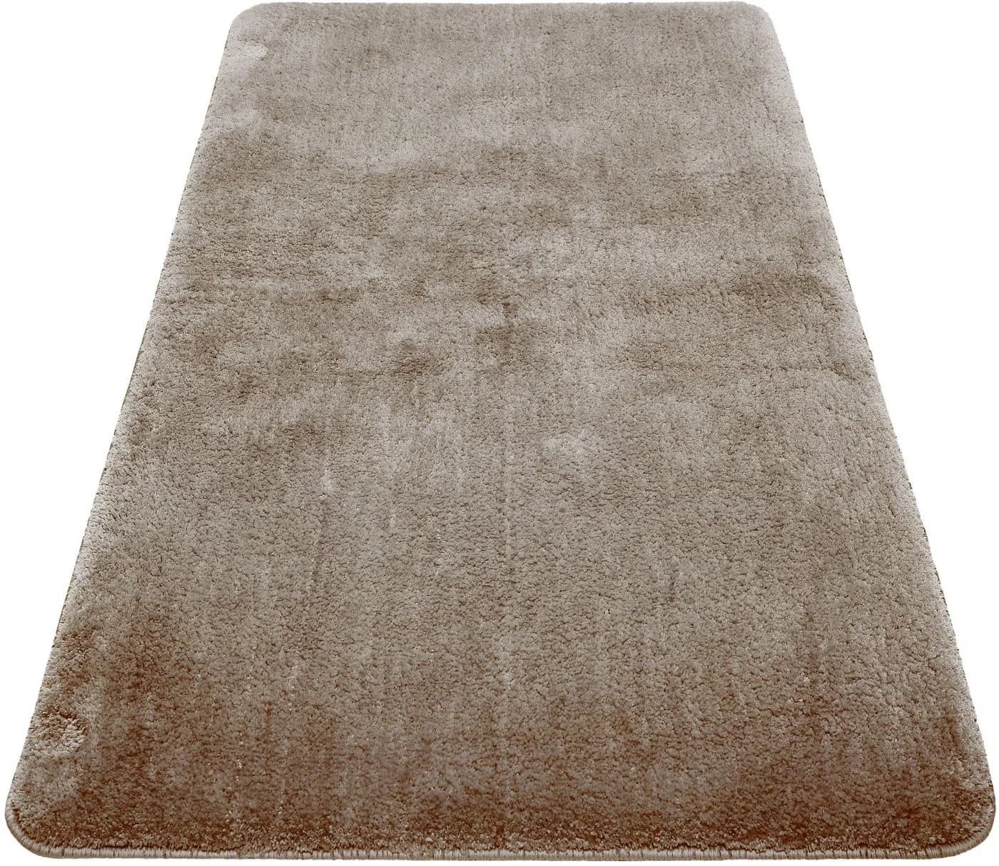 Wecon home Basics Badematte Joris Beige Polyester Rutschhemmend