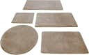 Wecon home Basics Badematte Joris Beige Polyester Rutschhemmend Bild 2