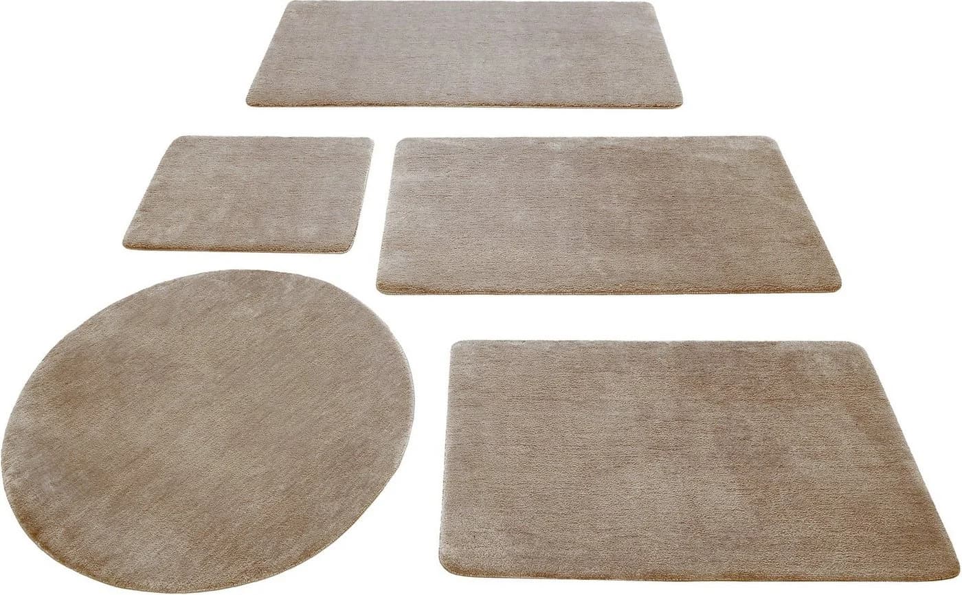 Wecon home Basics Badematte Joris Beige Polyester Rutschhemmend - Bild 2