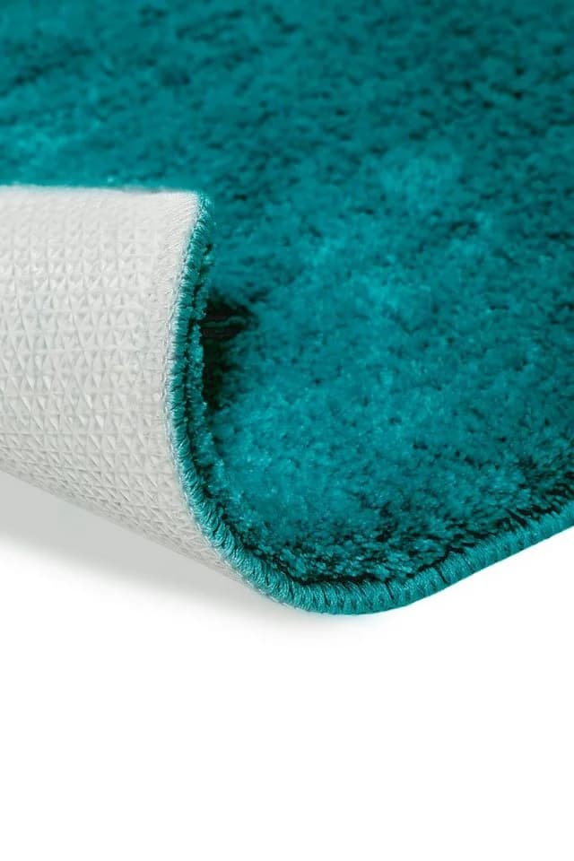 Wecon home Basics Badematte Joris Türkis Rutschhemmend - Bild 4