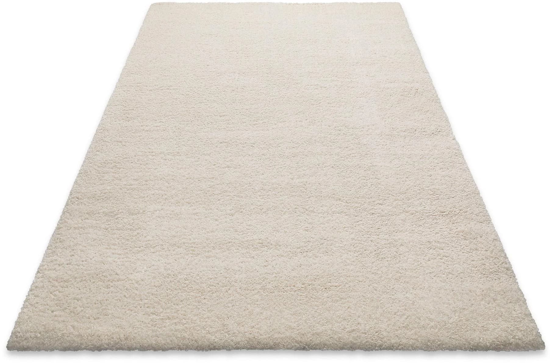 WECON HOME Teppich STUDIO zero Beige Hochflor Polypropylen