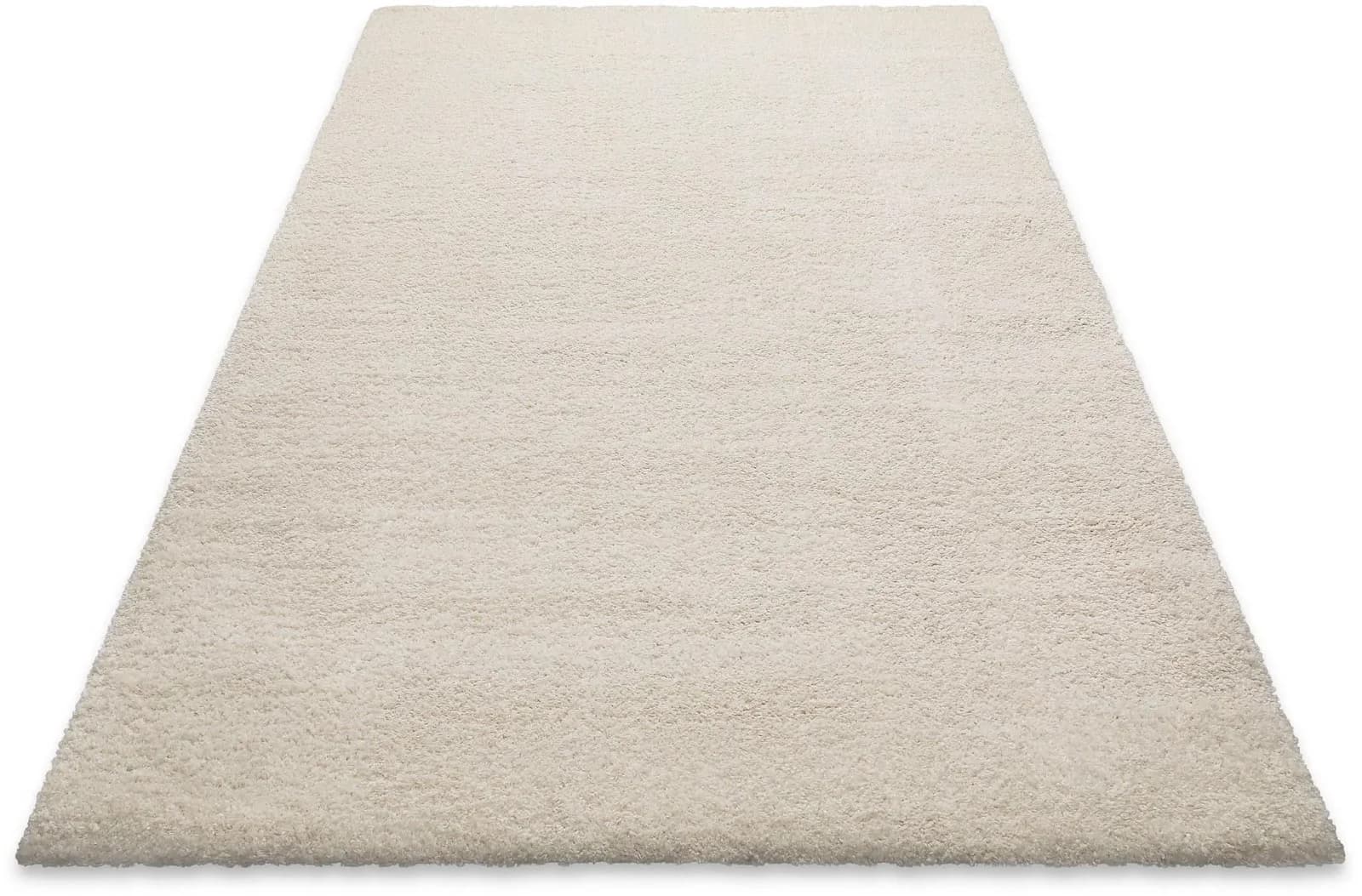 WECON HOME Teppich STUDIO zero Beige Hochflor Berber-Stil