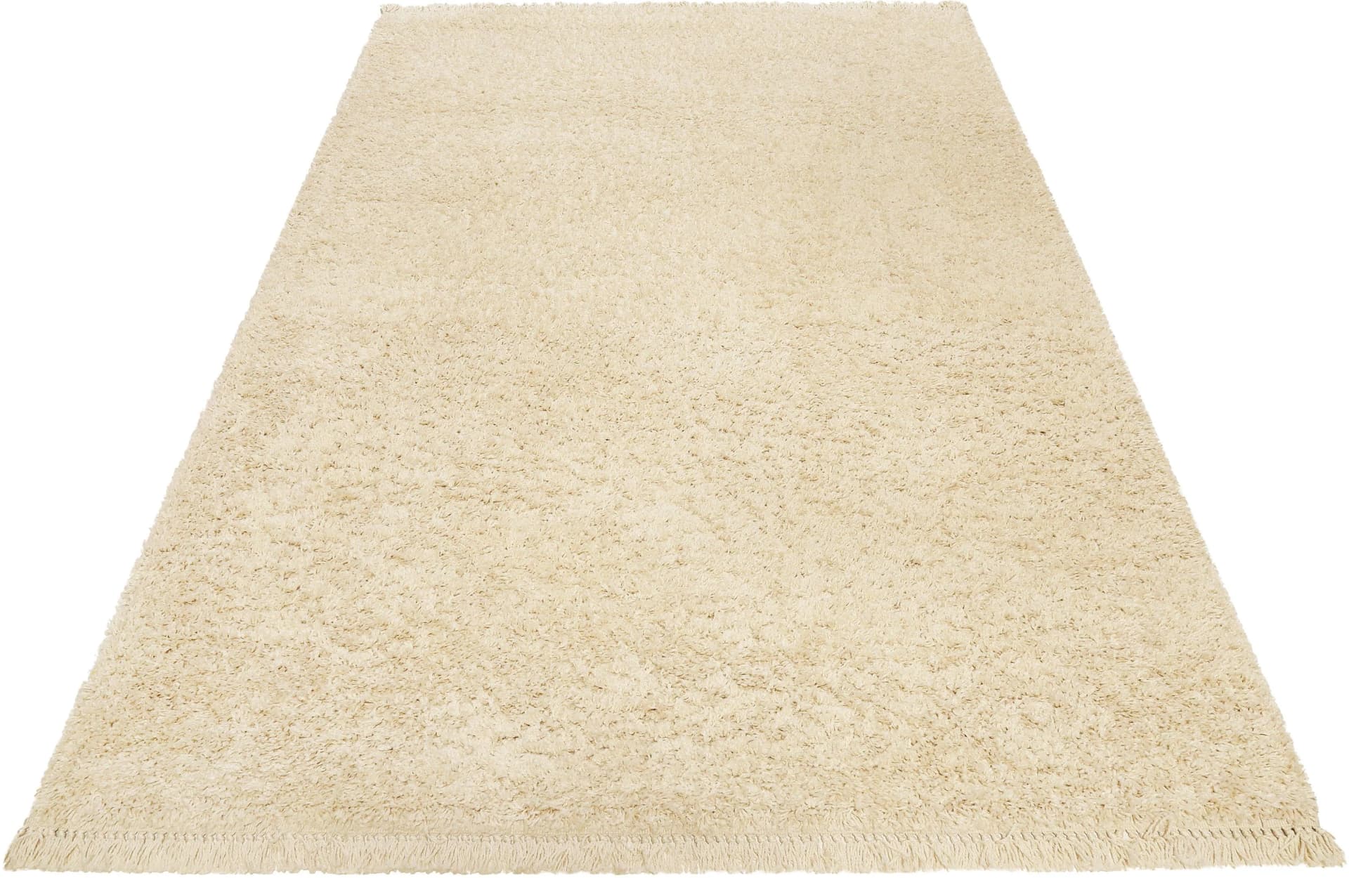 ESPRIT Hochflor-Teppich Dantep Beige Polypropylen Shaggy