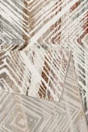 ESPRIT Teppich Cuba Geometrisch Braun Grün Kurzflor Bild 4