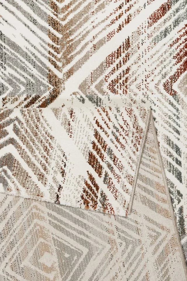 ESPRIT Teppich Cuba Geometrisch Braun Grün Kurzflor - Bild 4