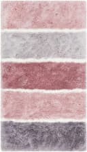 Homie Living Badematte Rio Marina Rosa Grau Modern Gestreift Bild 3