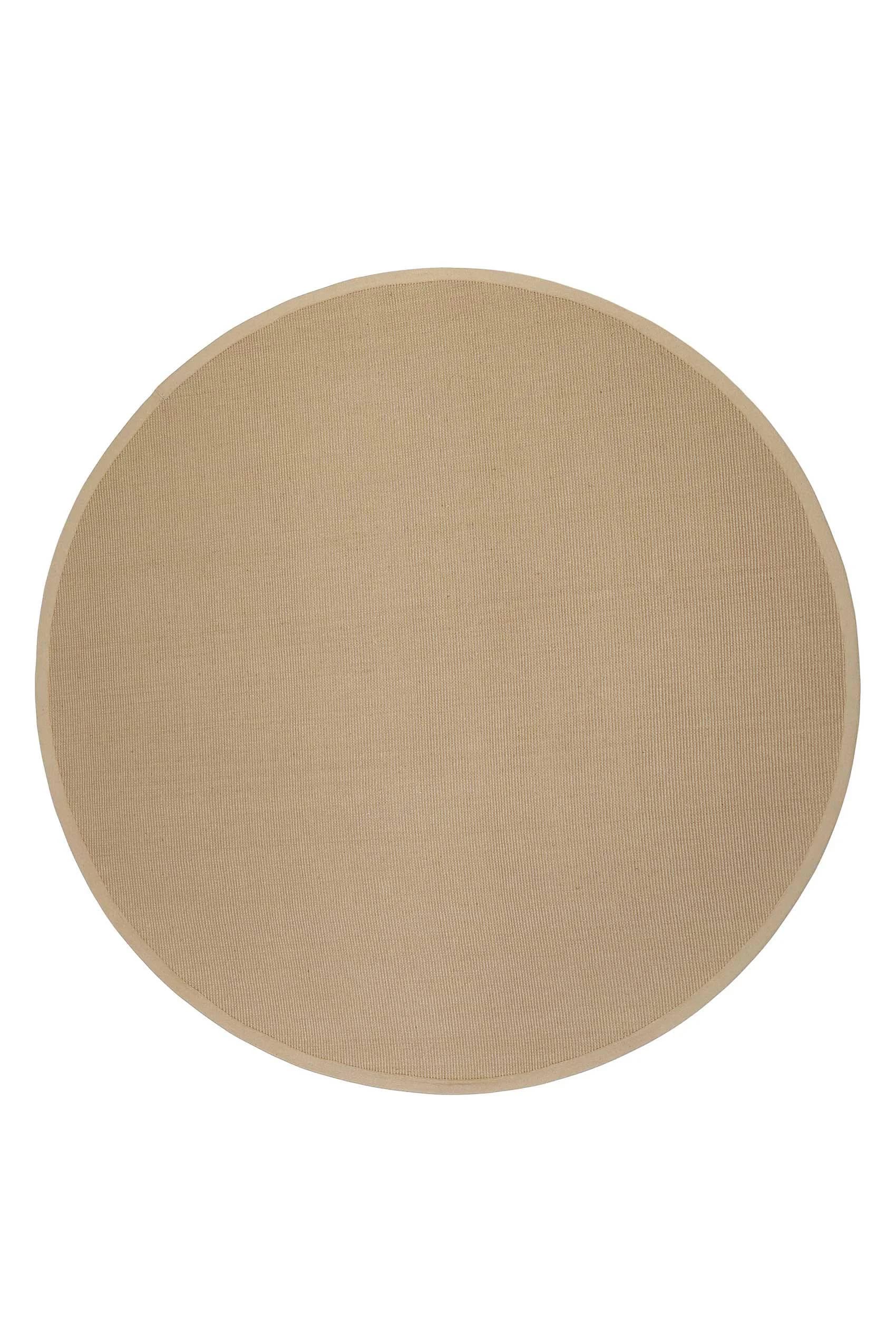 WECON HOME Jute-Teppich Hugo One Sisal-Optik Naturbraun