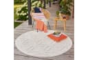 ESPRIT Outdoorteppich Shake Beige Hoch-Tief-Effekt Rund Bild 1