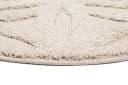 ESPRIT Outdoorteppich Shake Beige Hoch-Tief-Effekt Rund Bild 4