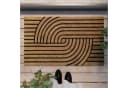 WECON HOME Fußmatte Modern Mania Beige Schwarz Kokos Bild 1