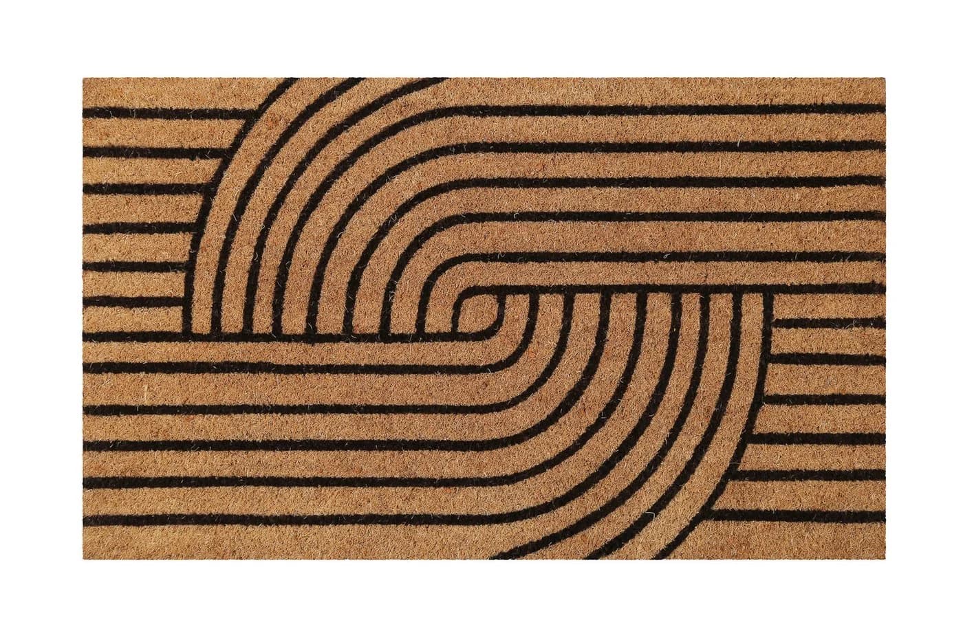WECON HOME Fußmatte Modern Mania Beige Schwarz Kokos - Bild 2