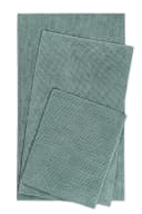WECON HOME BASICS Badematte Balu Grün Chenille Rutschfest Bild 2