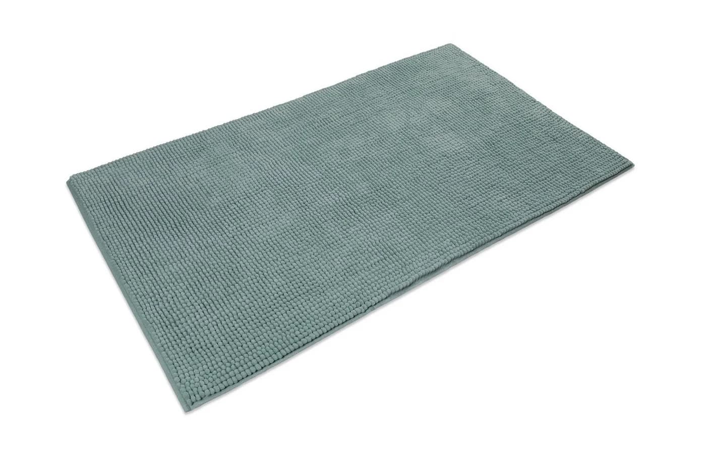 WECON HOME BASICS Badematte Balu Grün Chenille Rutschfest - Bild 4