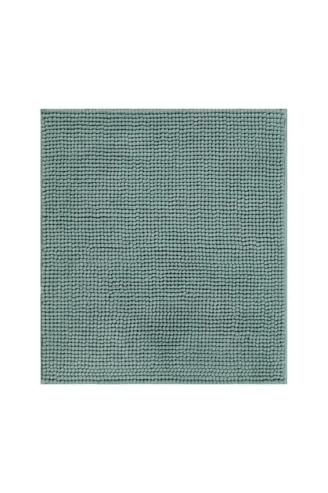 WECON HOME BASICS Badematte Balu Grün Chenille Rutschfest - Bild 5