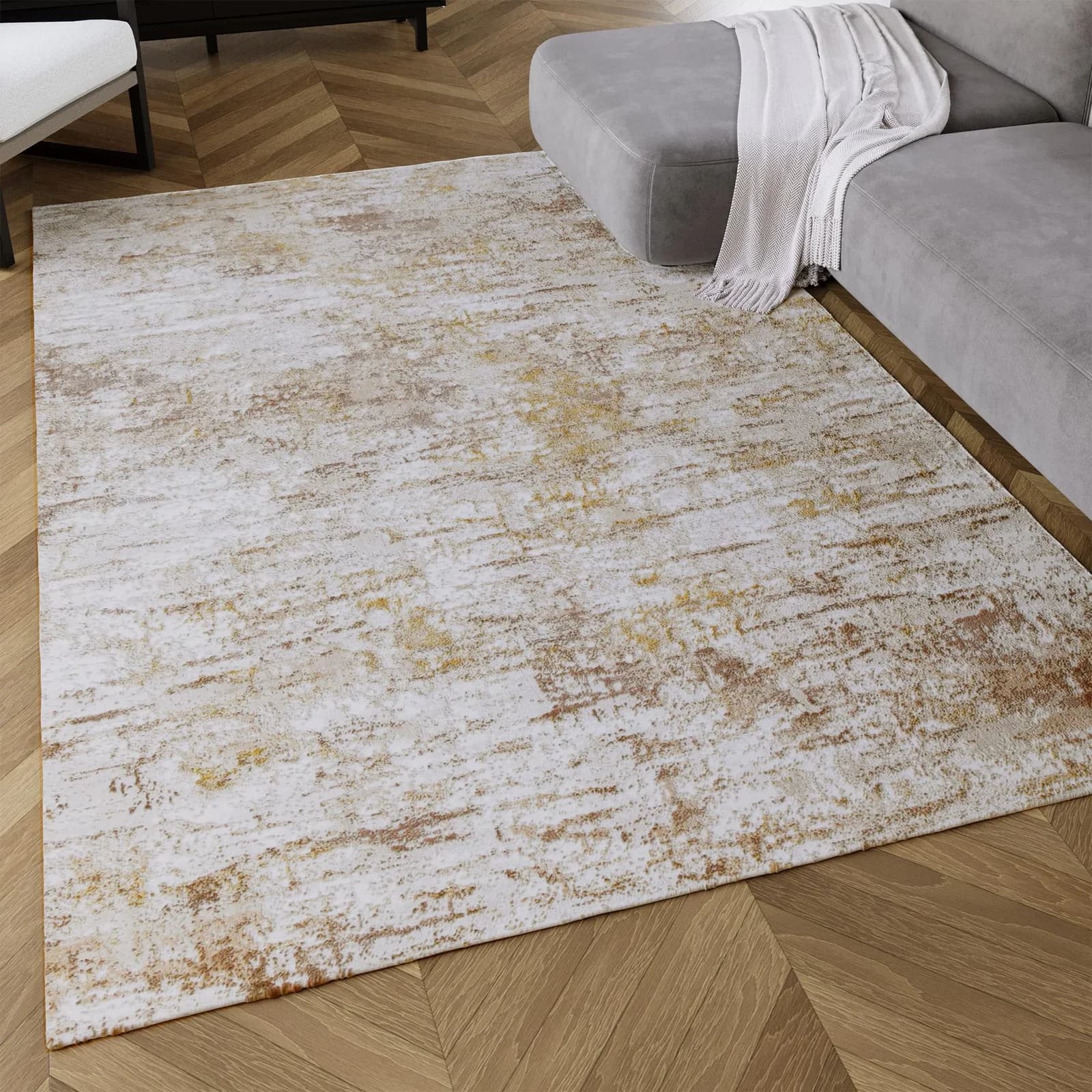 Teppich ESPRIT Feel Vintage Gold Vintage Design