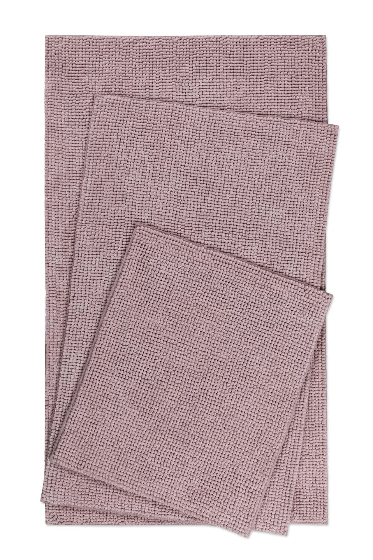 WECON HOME BASICS Badematte Balu Flieder Polyester Chenille