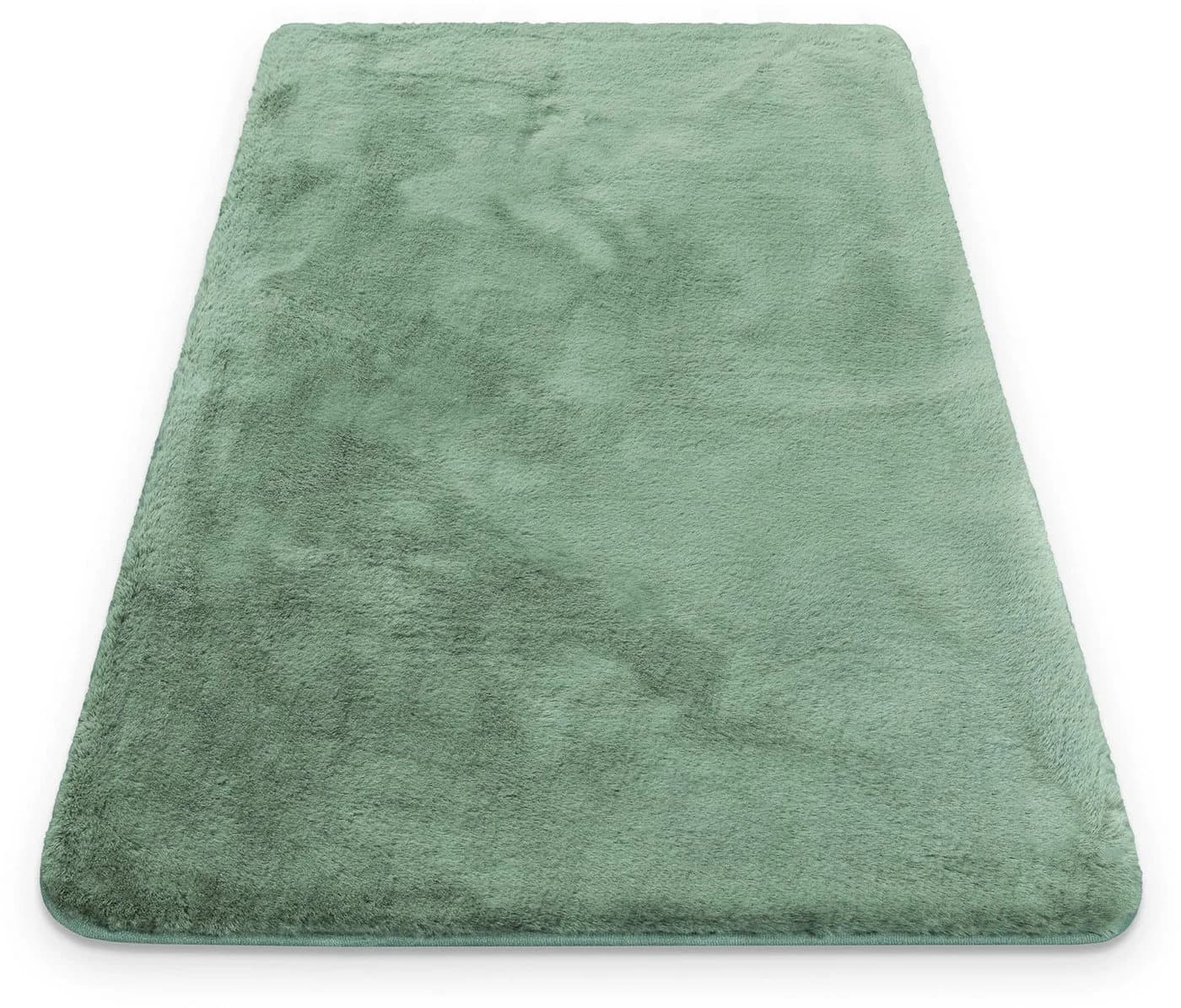 Badematte WECON HOME BASICS Emil Salbeigrün Polyester - Bild 3
