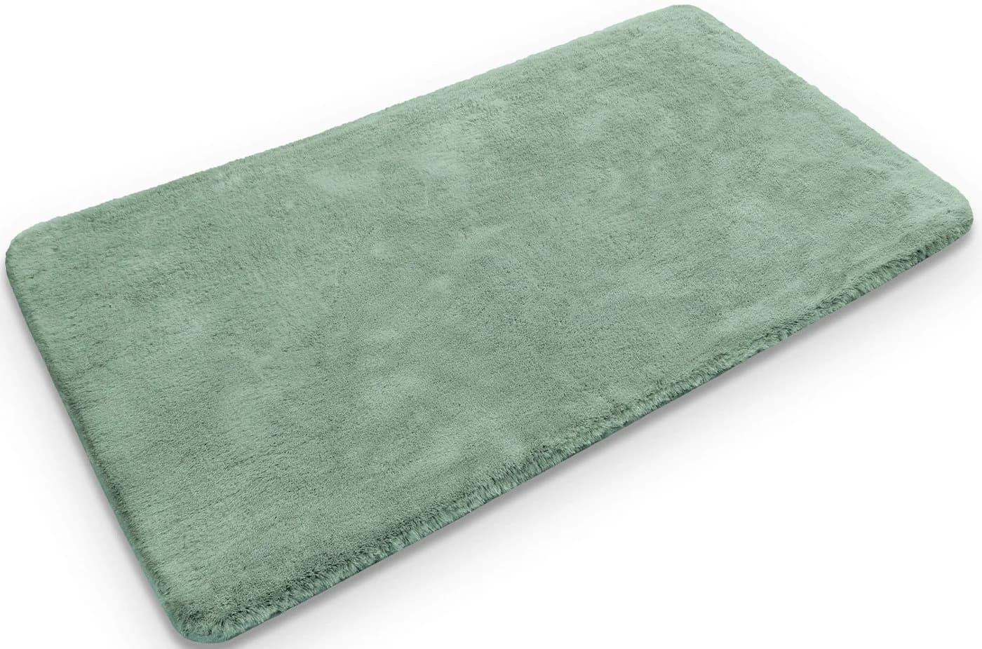 Badematte WECON HOME BASICS Emil Salbeigrün Polyester - Bild 5