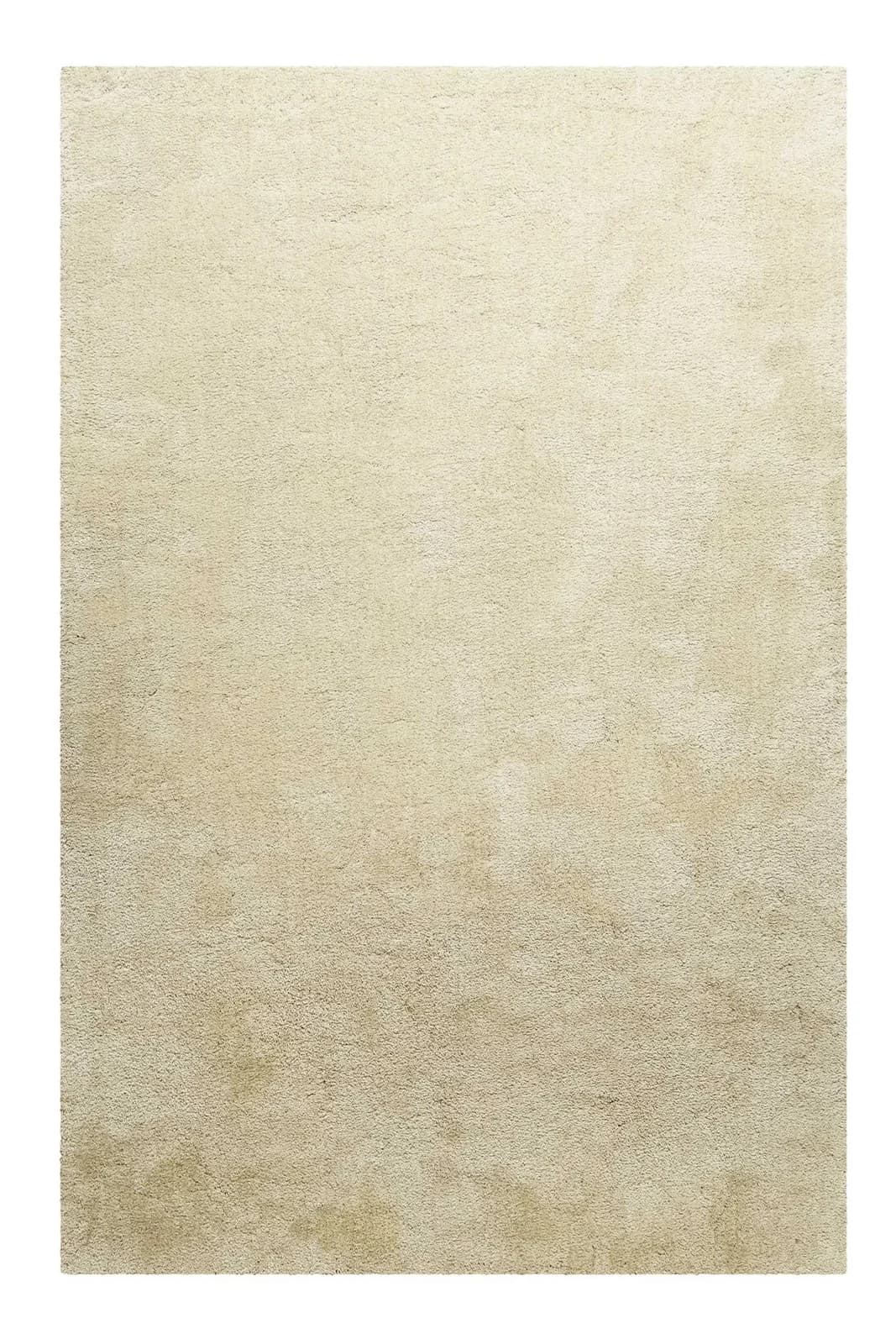HOMIE LIVING Teppich Pisa Beige Hochflor Microfaser