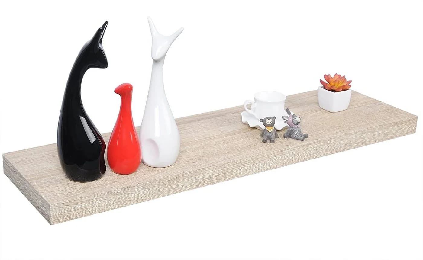 EUGAD Wandregal Modern MDF Holz Plain-Lackierung - Bild 4