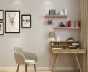 EUGAD Wandregal Holz Board Modern Bild 1